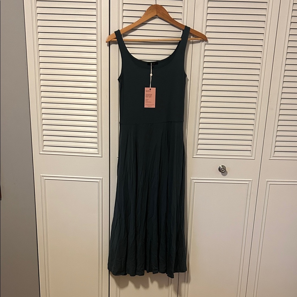 Quince - Fit & Flare Dress - Picture 5 of 5